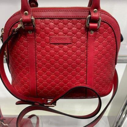 GUCCI☆MICROグッチシマ☆ハンド/ショルダーバッグSMALL☆449654